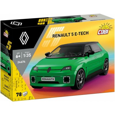 Cobi 24674 Renault 5 e-tech, 1:35 – Hledejceny.cz