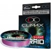 Rybářské lanko Climax šňůra iBraid U-Light fluo-fialová 135m 0,04mm 3kg