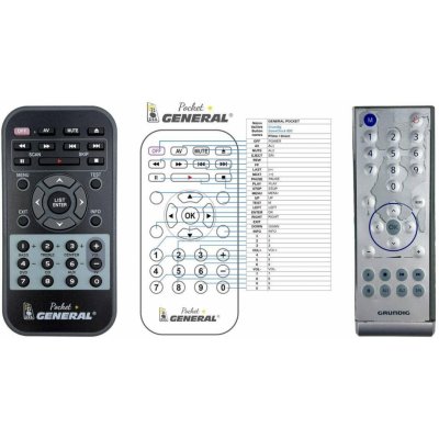 Dálkový ovladač General Grundig Sonoclock 890 – Hledejceny.cz