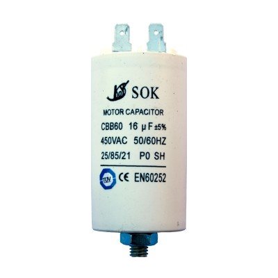 SOK Kondenzátor rozběhový 16uF 450V | Zboží Auto