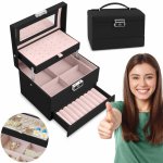 Massido šperkovnice MS 704 černá – Zbozi.Blesk.cz