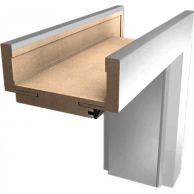 Naturel tunelová zárubeň 70 cm pro tloušťku stěny 10-18 cm T2CPLB70 – HobbyKompas.cz