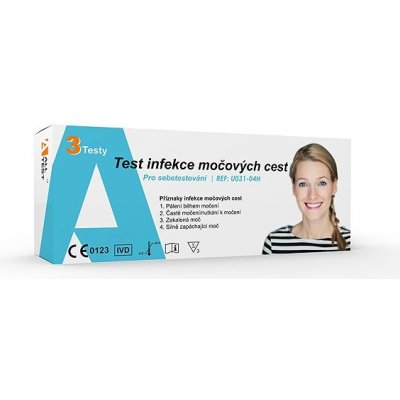 Alltest Test Infekce močových cest 3 ks – Zboží Dáma
