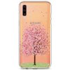 Pouzdro a kryt na mobilní telefon Samsung Pouzdro TopQ Samsung A70 silikon Blossom Tree