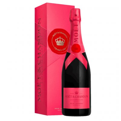 Moët & Chandon Rosé Impérial Holiday Edition 12,5% 0,75 l (holá láhev) – Zboží Dáma