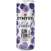 Míchané nápoje Dynybyl Gin Violet a Tonic 6% 0,25 l (plech)