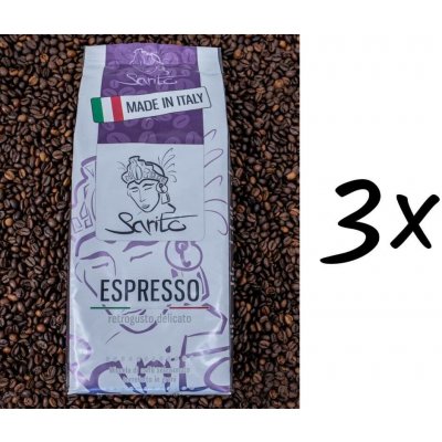 Sarito Espresso zrnková 3 x 1 kg – Hledejceny.cz