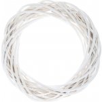 Morex Proutěný věnec 30 cm přírodní základ pro vaše dekorace bílá – Hledejceny.cz