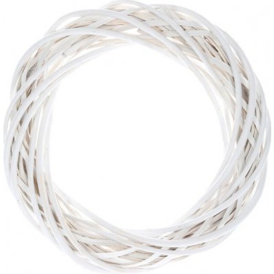 Morex Proutěný věnec 30 cm přírodní základ pro vaše dekorace bílá – Hledejceny.cz