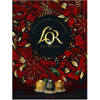 L'OR Adventní kalendář 2025 24 ks kapslí pro Nespresso – Zboží Dáma