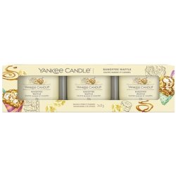 Yankee Candle Sada votivních svíček ve skle Banoffee Waffle 3 x 37 g