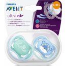 Dudlík Philips Avent ultra air Deco chlapec modrá 2 ks