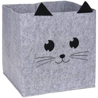 Home Styling Úložný box Cuties kočka 32 x 32 x 32 cm