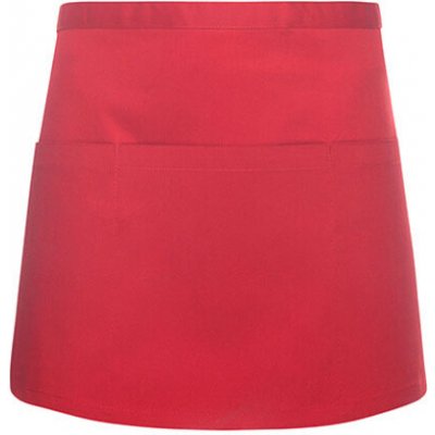 Karlowsky Pasová gastro zástěra s kapsou KY101 Red 60x35cm – Hledejceny.cz