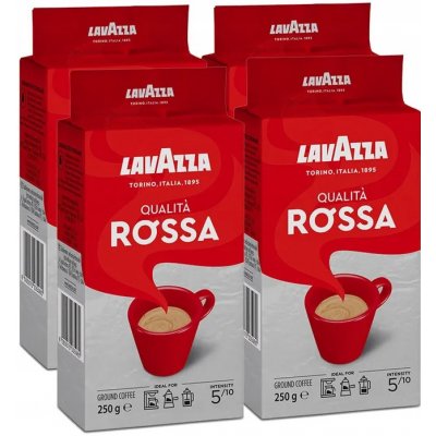 Lavazza Qualita Rossa mletá káv 4 x 250 g