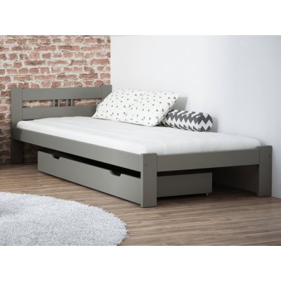 AMI Nábytek masiv ESM1 šedá s roštem – Sleviste.cz