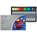 Artist olejové pastely 12 barev – Zboží Dáma
