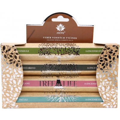 ARÔME Sada vonných tyčinek Tree of life 4 x 14 ks – Zboží Dáma