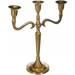 ATMOSPHERA Zlatý svícen na 3 úzké svíčky – Zboží Dáma