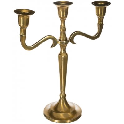 ATMOSPHERA Zlatý svícen na 3 úzké svíčky – Zboží Dáma