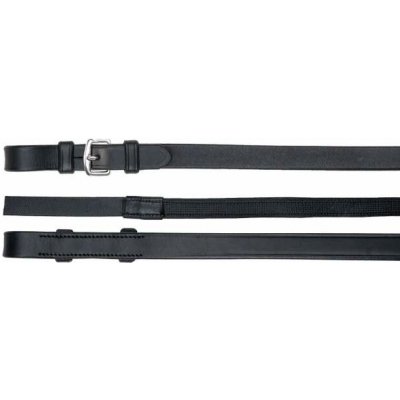 Waldhausen Otěže kožené protiskluzové černé – Zboží Dáma