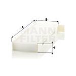 MANN-FILTER Filtr, vzduch v interiéru CU29003-2 – Hledejceny.cz