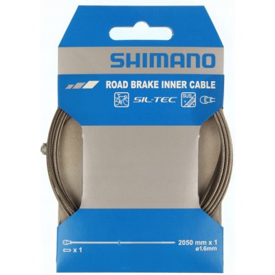 Shimano lanko brzdové 1.6*2050 1ks nerez – Zboží Mobilmania