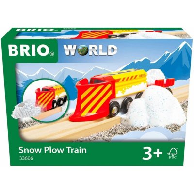 Brio WORLD 33606 Vlak se sněhovým pluhem