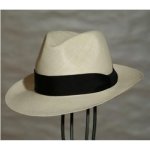 Klobouk Panama béžový s černou stuhou – Zbozi.Blesk.cz