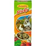 Avicentra Tyčinka Hlodavec zelenina 2 x 60 g – Hledejceny.cz