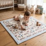 Monkey Mum Hrací deka Vláček – Hledejceny.cz