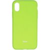 Pouzdro a kryt na mobilní telefon Apple Pouzdro Roar Colorful Jelly Case Apple iPhone XR lime