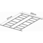Podlahová konštrukcia na domček Strend Pro, pre 2172913, 231x282 cm – Hledejceny.cz