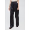 Dámské klasické kalhoty Calvin Klein dámské zvony high waist K20K204429.9BYY černé