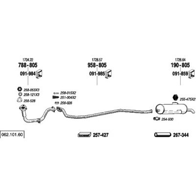 Bosal BS 788-805 – Hledejceny.cz