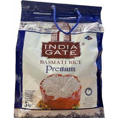 India Gate Premium Basmati Rýže 5 kg – Zboží Dáma