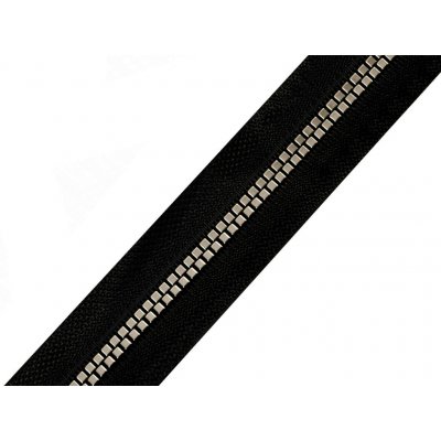 Zip kostěný No 5 kostičky metráž Varianta: 2 (322) černá zlatá, Balení: 1 m 47136/108114/216165 – Hledejceny.cz