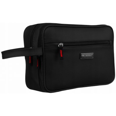 Peterson kosmetická taštička PTN kos-ME-6-6844 BL černá – Zboží Mobilmania
