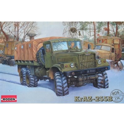 Roden KrAZ-255B Soviet heavy truck 805 1:35