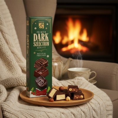 Emoti de chocolat Emoti Bonboniéra Dark Selection 65 g – Zbozi.Blesk.cz
