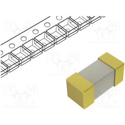 EATON/BUSSMANN TR-3216FF1-5-R Pojistka: tavná; rychlá; 1,5A; 32VAC; 63VDC; pájení,SMD; 3216FF