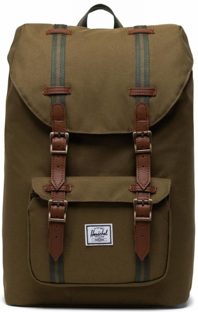 Herschel Supply Little America mid volume 10020-05651-OS Military Olive 17 l