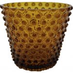 Váza, Svícen, Květináč, Mísa 16cm - Hobnail – Ananas – amber – Hledejceny.cz