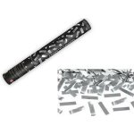 Vystřelovací konfety stříbrné 40 cm – Hledejceny.cz