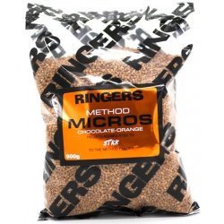 Ringerbaits Pelety Method Micro 900g 2mm Chocolate Orange