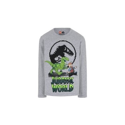 LEGO® tričko 22662 Jurský park šedá – Sleviste.cz