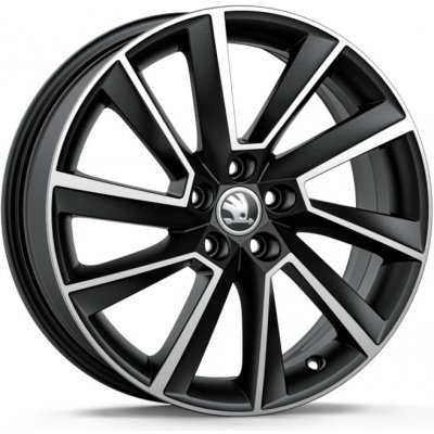 Škoda STRATOS 6,5x17 5x100 ET40 black – Hledejceny.cz
