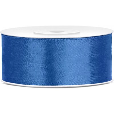Stuha saténová ROYAL BLUE, 25 mm x 25 m – Zboží Dáma