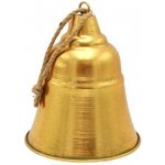 Dekorace - Zvonek kov pruh 23x28,5cm zlatý – Sleviste.cz