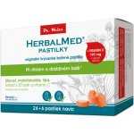 HerbalMed pastilky Jitrocel Mateřídouška Lípa Vitamín C 24+6 pastilek – Hledejceny.cz
